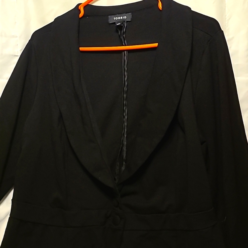 Torrid Black Blazer